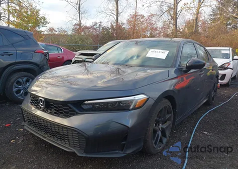 2025 Honda Civic Sport из США, поврежденный, VIN 2HGFE2F53SH549055